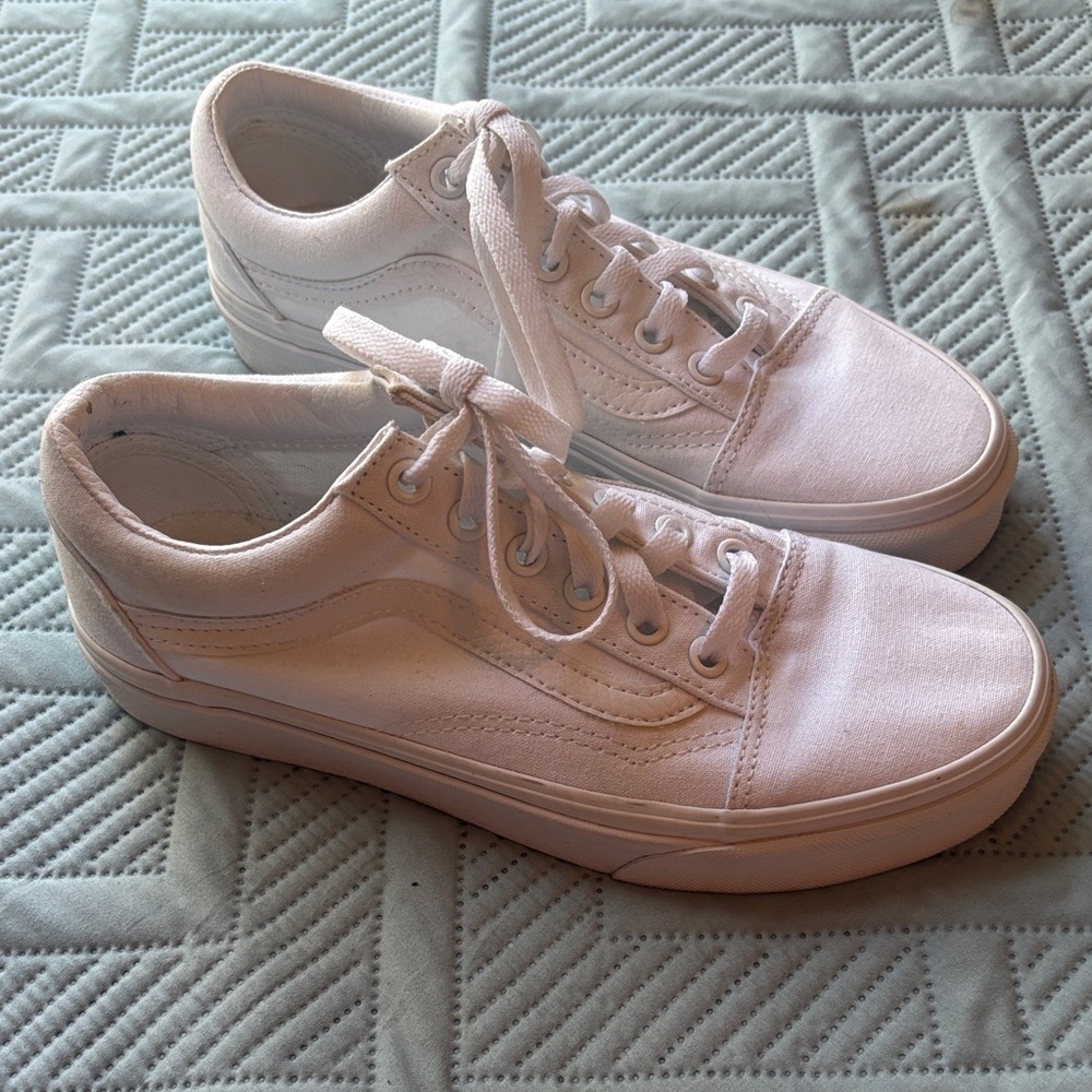 Vans Women's White Sneakers